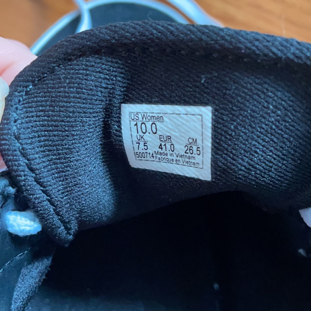 Black Vans - Picture 2 of 3